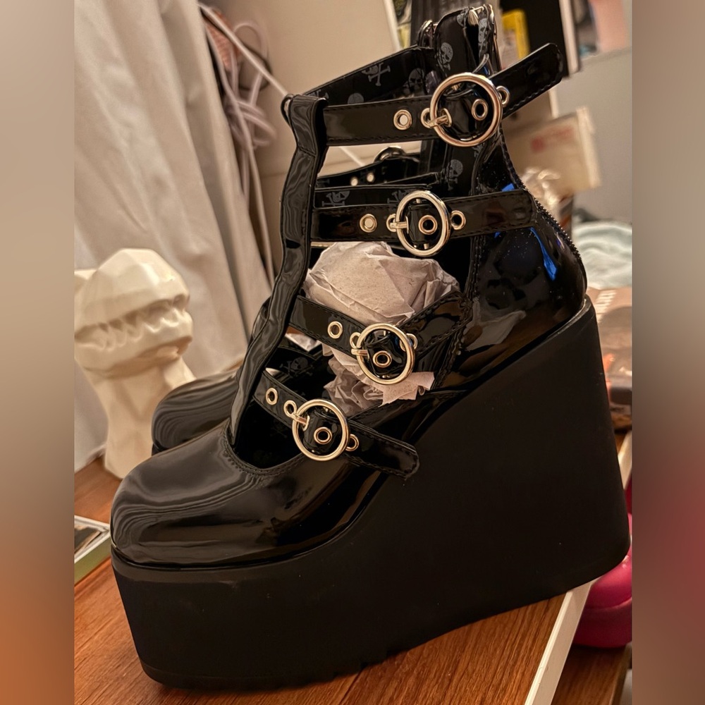 Lamoda Vegan LOADED PLATFORM WEDGES